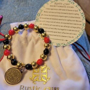 Rustic cuff bracelet